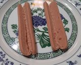 Foto del paso 1 de la receta: Salchichas de viena rellenas (al microondas)