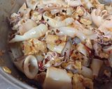Foto del paso 10 de la receta Arroz con chipirones, lomo de cerdo y gambones