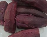 Foto langkah ke 1 dari resep Bolu Kukus Ubi Ungu.