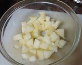 Foto del paso 1 de la receta: Dados de melón con jamón serrano