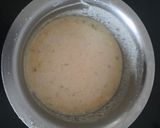 A picture of step 2 of Farali pancake.