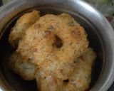 A picture of step 8 of Urdal vada.