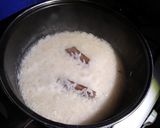 A picture of step 5 of Arroz con Leche.