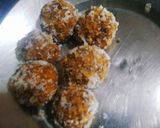 A picture of step 6 of Sugar free Coconut Ladoo.