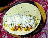 A picture of step 3 of Mexican Cheesy Parathas.