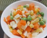 Hình bước làm 2 của món Súp gà rau củ 🥘