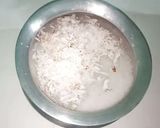 A picture of step 2 of Sabudana Sharbat.