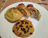 Foto del paso 22 de la receta: Empanada individual de pavo con bacon y queso