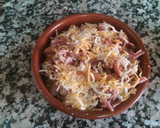 Foto del paso 3 de la receta: Patatas con bacon y queso