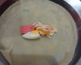 Foto langkah ke 5 dari resep Risol Mayo Pedas Manis Isi Ayam, Sosis, dan Telur. Yummiee 🥚🍗.