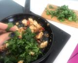 Foto del paso 3 de la receta: Pasta con pollo, espinacas y queso ricotta 🍝🥬🐔