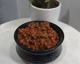 A picture of step 4 of Chana Masala.