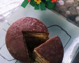 A picture of step 5 of Choco Marie Gold Cake.