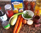 Foto del paso 1 de la receta: Cous cous con champiñones y vegetales