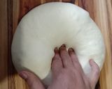 Foto langkah ke 3 dari resep Roti Isi Coklat Tanpa Telur | Roti Sobek in cup (di ulen tangan).