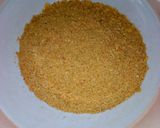 A picture of step 3 of Bread crumbs.