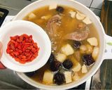 蓮子桂圓養生豬心湯的食譜步驟3照片