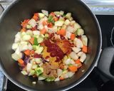 Foto del paso 2 de la receta: Lentejas rojas con verduras