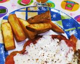 Foto del paso 2 de la receta: Milanesas napolitanas a la chapa