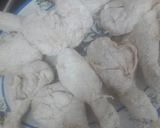 A picture of step 3 of KFC style Chicken.#4weekchallenge.
