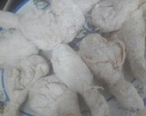 A picture of step 3 of KFC style Chicken.#4weekchallenge.