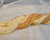 Foto del paso 6 de la receta: Trenza de hojaldre y turrón de Jijona