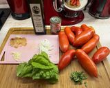 Jani féle paradicsomszósz (pizzához vagy tésztához) recept fázis 1 fotója