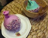 Foto langkah ke 6 dari resep Coklat Telur Purple.