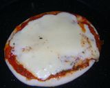 Foto del paso 5 de la receta: Pizza con champiñones salteados