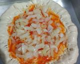 Foto langkah ke 3 dari resep Pizza sosis ala ala.