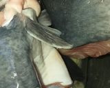 A picture of step 1 of Cat fish soup.