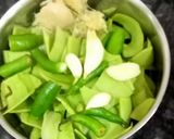 A picture of step 1 of Bengali Style Lau / Bottle gourd peels Bata.