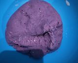 Foto langkah ke 2 dari resep Klepon ubi ungu.