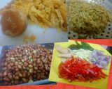 Foto langkah ke 1 dari resep Pencok Kacang Teri Medan.