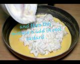 A picture of step 4 of Fruit custard.