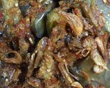 Foto langkah ke 3 dari resep Terong Teri Pedas.