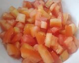 A picture of step 1 of Shakshuka.