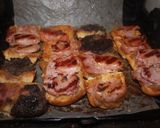 A picture of step 6 of Mini Chorizo Toasts.