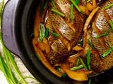 Cá Rô Phi kho dừa