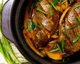 Hình bước làm 3 của món Cá Rô Phi kho dừa
