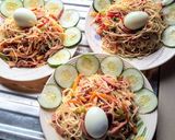 A picture of step 12 of Spaghettini stir fry.