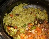 हेल्दी, पौष्टिक हंडी पालक पुलाव (palak pulao recipe in marathi) रेसिपी स्टेप 6 फोटो