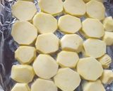 A picture of step 1 of Potato pizza #potatocontest.