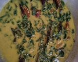 Gambar langkah 8 resipi Bayam Brazil Masak Lemak Cili Padi Bersama Ikan Keli Salai.
