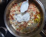 Φωτογραφία βήματος 4 της συνταγής Lumaconi σε σάλτσα φέτας, γιαουρτιού,τοματινια και πιπεριά Φλωρίνης