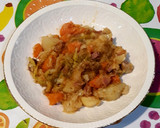 Foto del paso 3 de la receta: Trinchado de verduras con jamón serrano