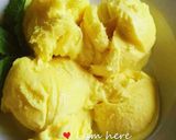A picture of step 3 of Yellow mellow ice cream.