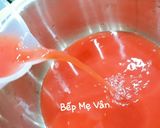 Hình bước làm 3 của món Rau Câu Dưa Hấu