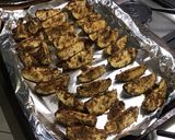 Une image de l'étape 7 de Courgettes rondes façon potatoes aux herbes de Provence et épices méridionales.
