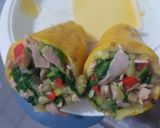 Foto del paso 8 de la receta: Zucchini relleno con jamón y verduras